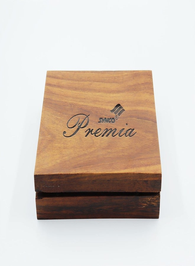 Synco Premia Carrom Board Coins Come in sheesham Box Wooden Carrom Coins 24(11 Brown + 11 Black + 2 Red) - Image 1